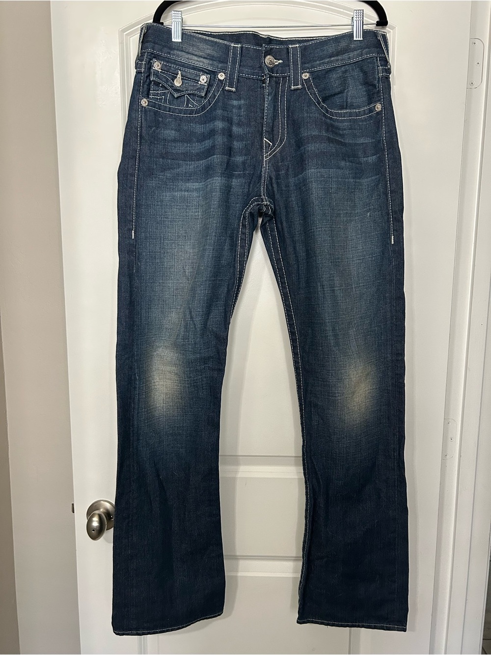 True Religion Dark Blue Bootcut Jeans